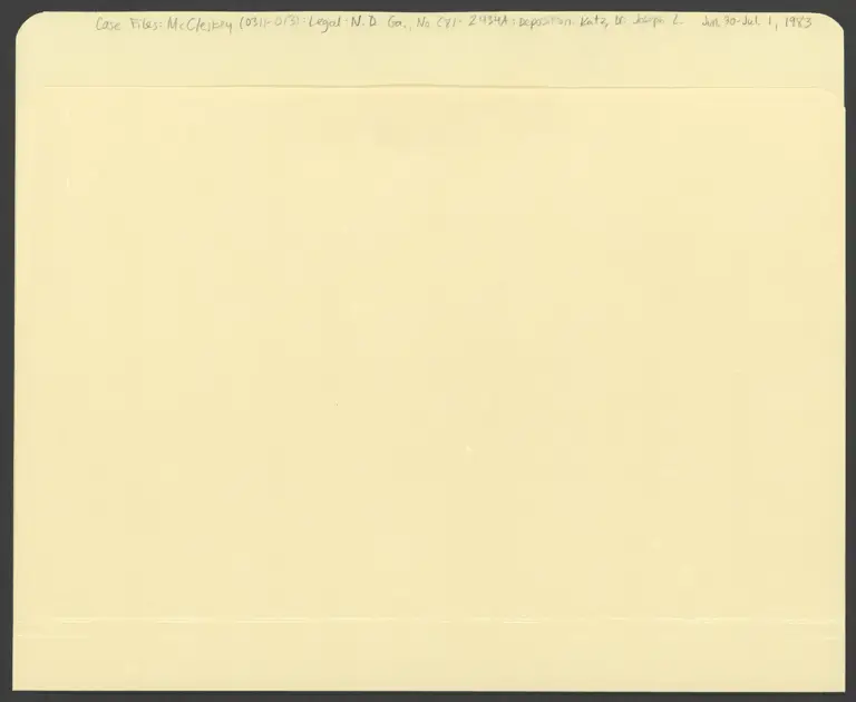 Deposition of Dr. Joseph L. Katz preview
