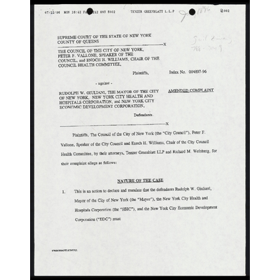 Amended Complaint preview