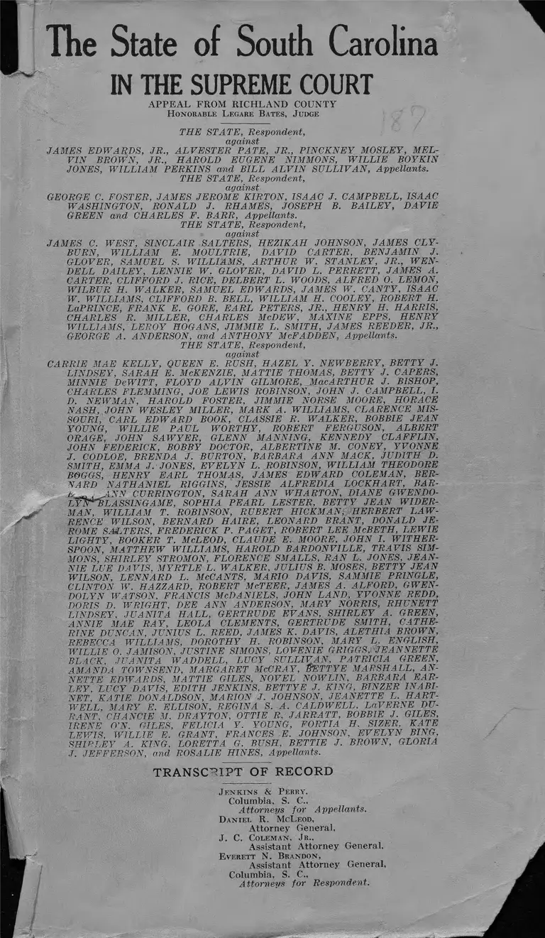 State v. Edwards Jr. Transcript of Record preview