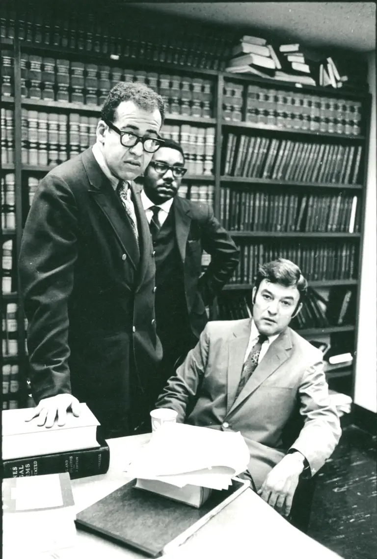 Chambers, Julius; Greenberg, Jack; and Nabrit, James III, undated - 1 of 1 preview