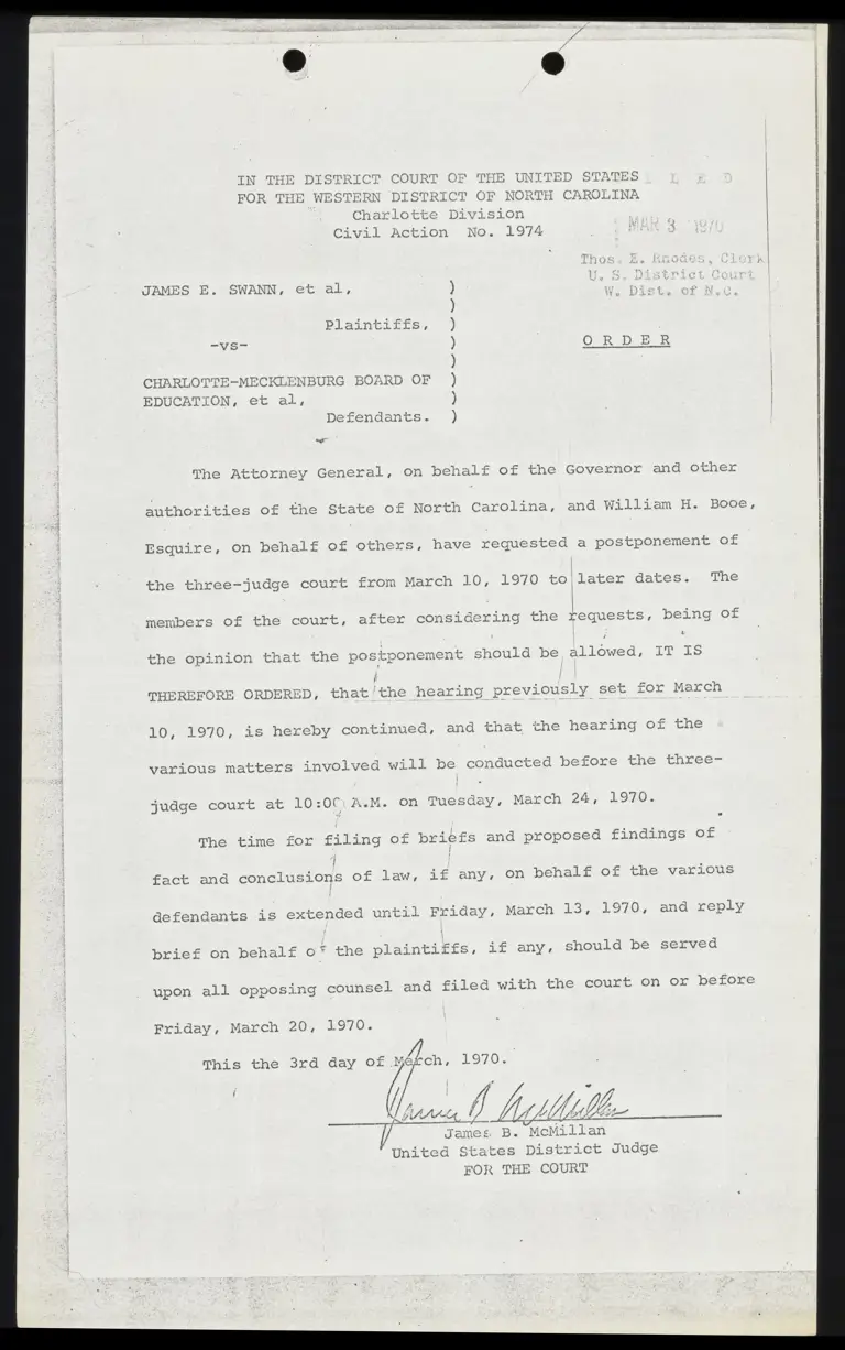Order for Extension for Filing preview