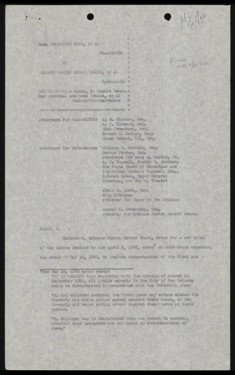 Order to Desegregate preview