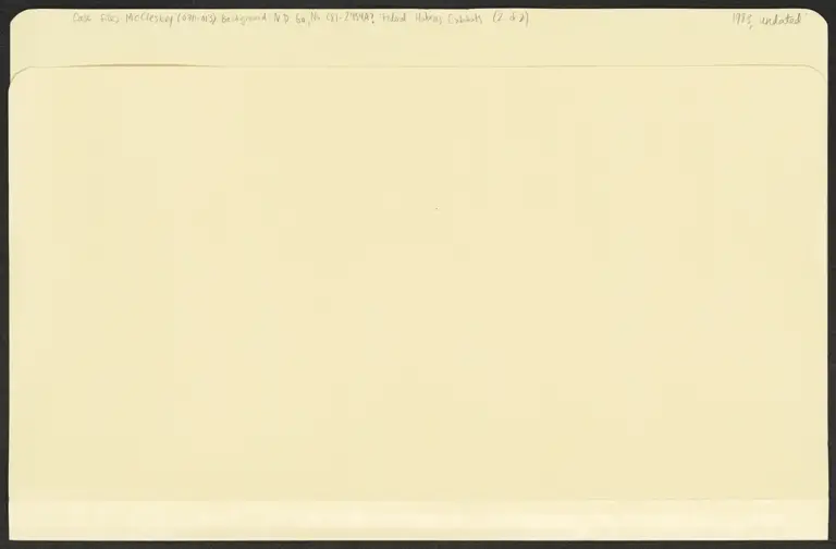 Northern District of Georgia, No. C81-2434 - Federal Habeas Exhibits Vol. 2 of 2 preview