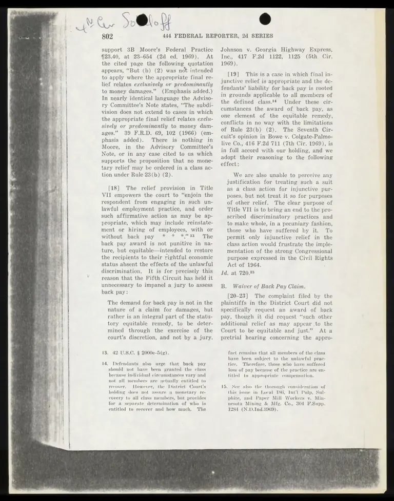 Robinson v. Lorillard Corporation Court Opinion preview