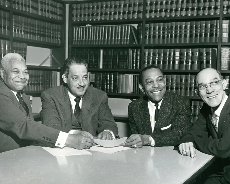 Marshall, Thurgood; and Donors, 1961, undated - 8 of 10 preview