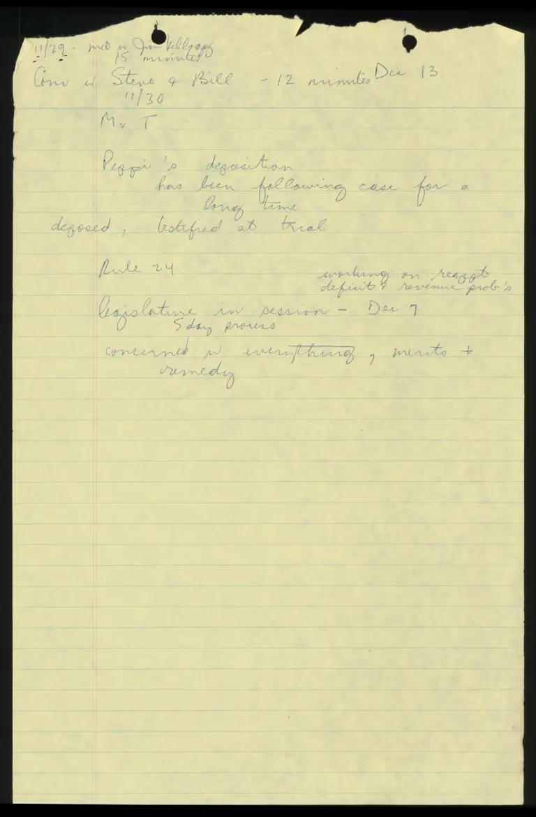 Attorney Notes; Plaintiffs' Memorandum in Opposition to Motion of Charles Emile Bruneau, Jr. for Leave to Intervene preview