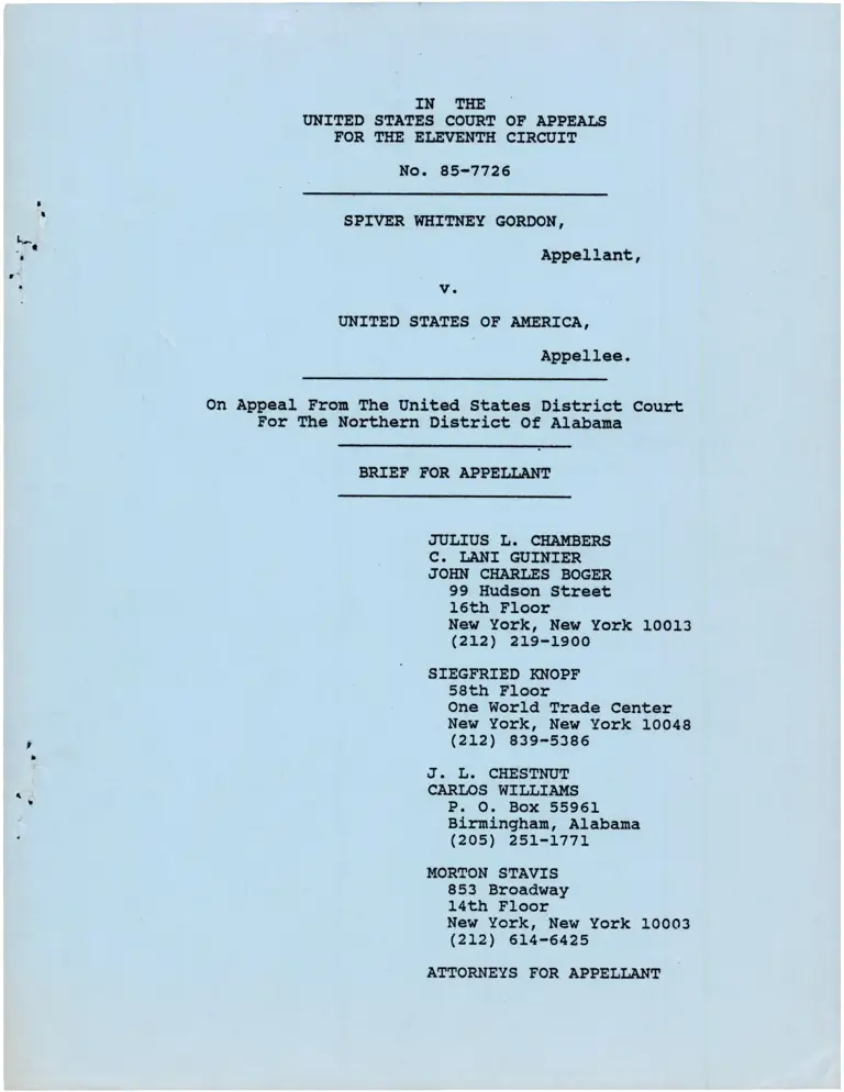Brief for Appellant preview