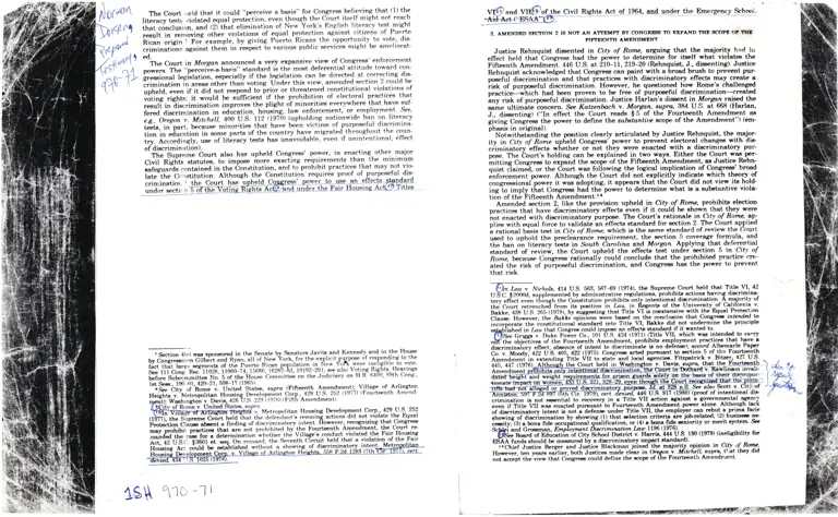 Legal Research on Prepared Testimony of Norman Dorsen preview