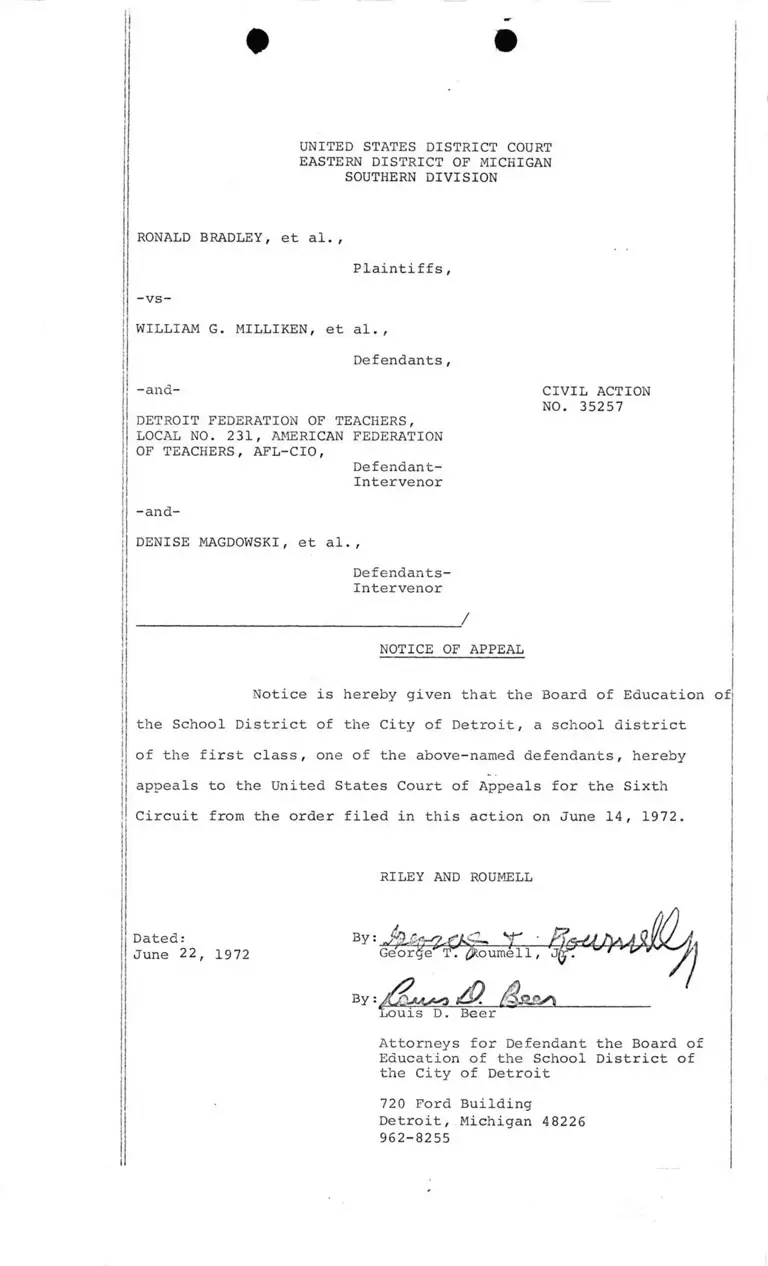 Notice of Appeal preview