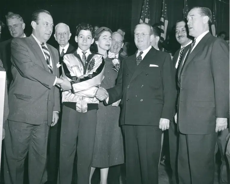 Marshall, Thurgood; and Others (2 folders), 1956, undated - 9 of 14 preview