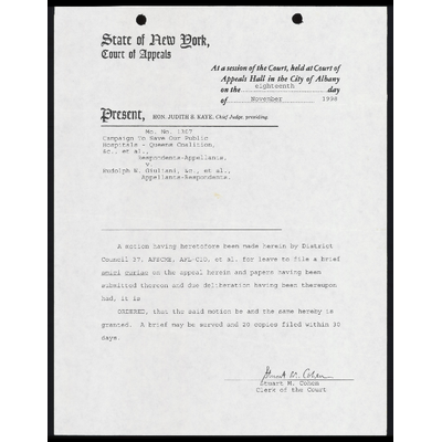 Order Granting Motion for Leave to File Amicus Brief preview