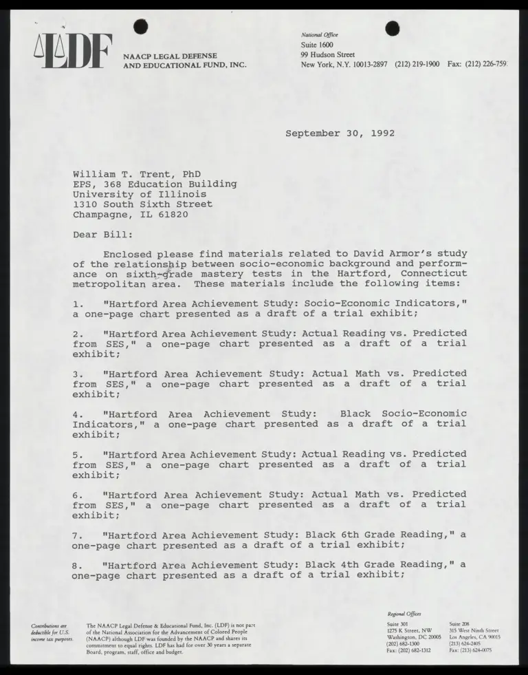 Correspondence from Lado to Trent Re: Armor Study; from Ellis to Zawacki Re: Rossell Deposition preview
