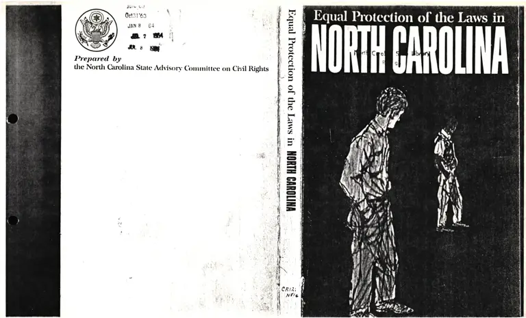 Legal Research on Equal Protection of the Laws in North Carolina preview