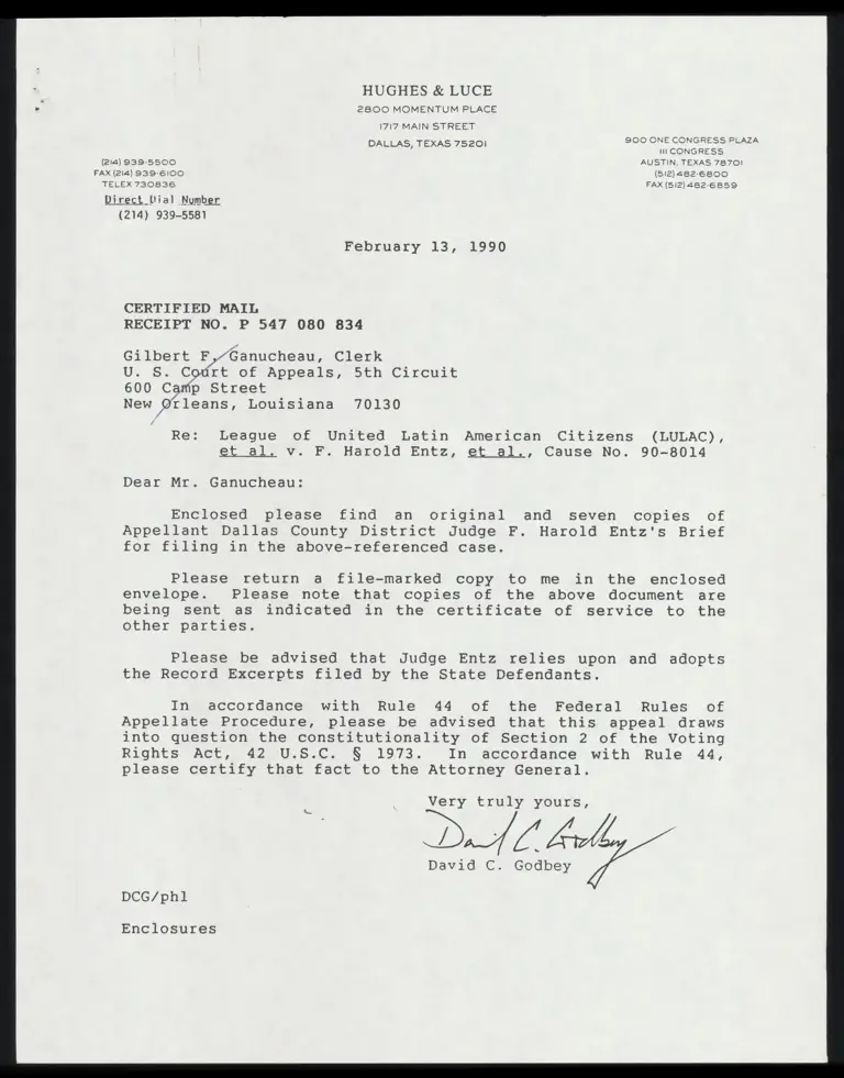 Brief of Appellant F. Harold Entz preview