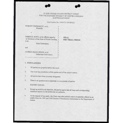 Final Pre-Trial Order (Redacted) preview