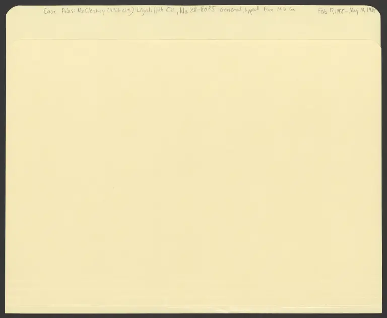 General Legal Files and Appeal preview