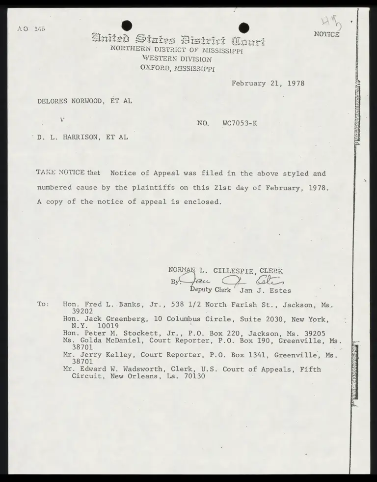 Notice of Appeal preview