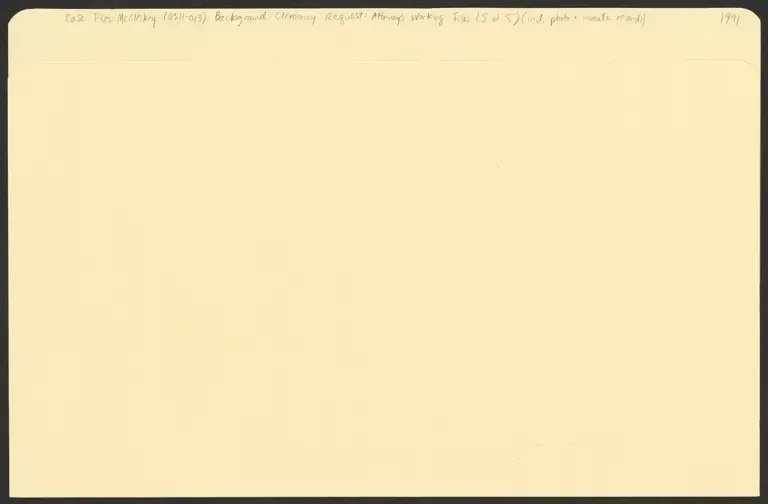 Clemency Request - Attorney's Working Files (Ind. Photo + Inmate Records) Vol. 5 of 5 (Redacted) preview