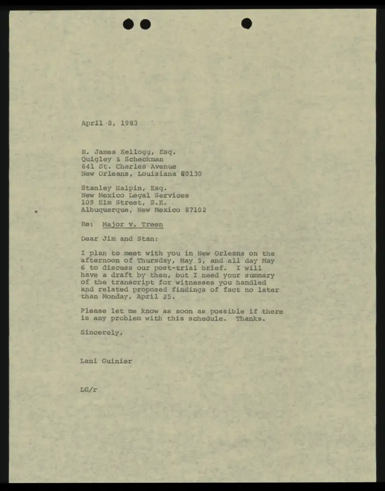 Correspondence from Guinier to Kellogg and Halpin preview