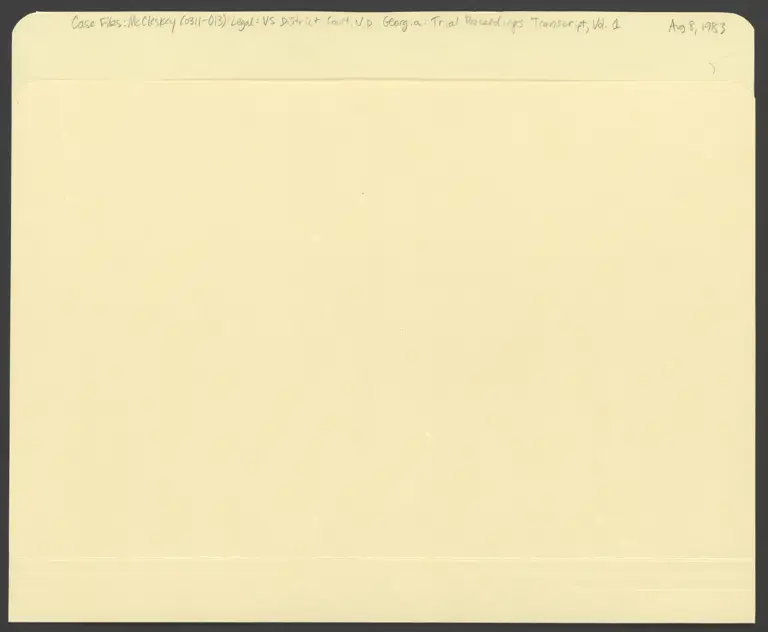 Trial Proceedings Transcript Vol. 1 preview