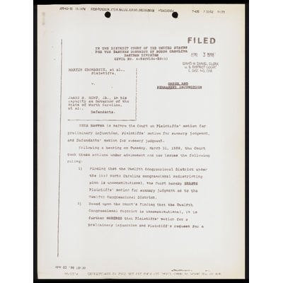 Order and Permanent Injunction preview