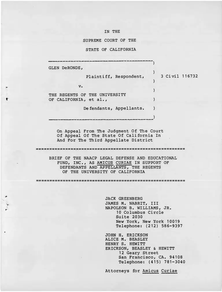 School Distr. No. 1, Denver, CO v. Keyes Brief in Opposition to Certiorari preview