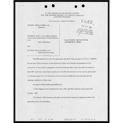 Plaintiffs' Motion for Attorneys' Fees preview