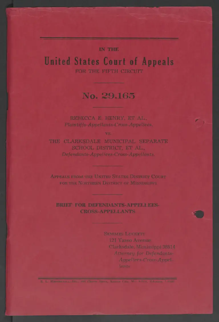 Brief for Defendants-Appellees-Cross-Appellants preview