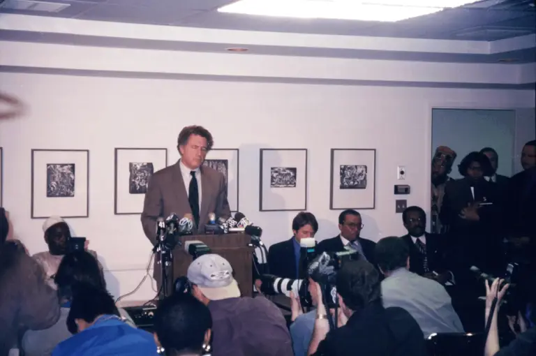 LDF Press Conference for Amadou Diallo Police Shooting, 1999 - 22 of 42 preview
