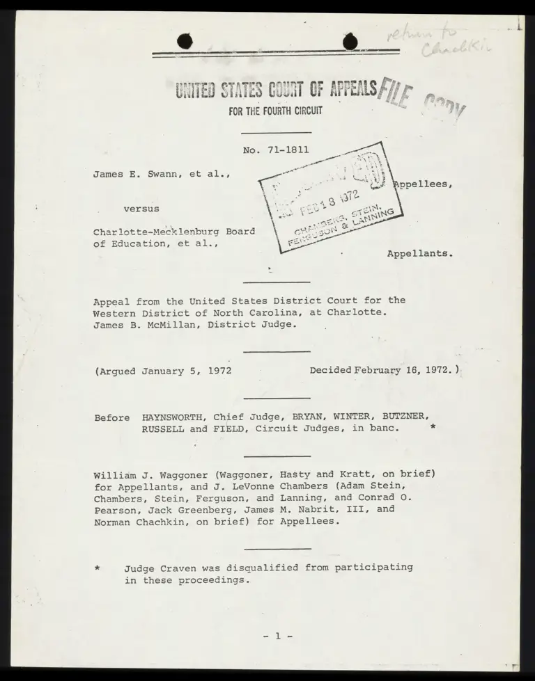 Decision Per Curiam Affirming Modification of Pupil Assignment Plan preview