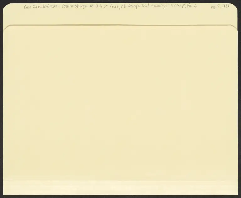 Trial Proceedings Transcript Vol. 6 preview