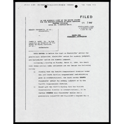 Order and Permanent Injunction preview