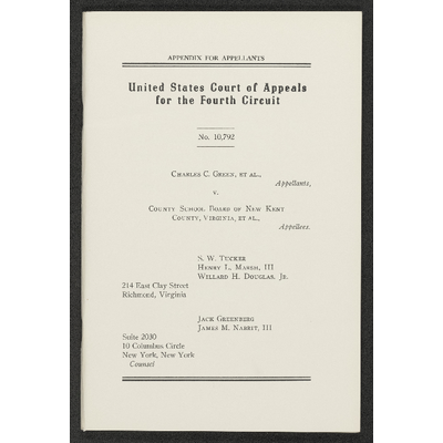 Appendix for Appellants preview