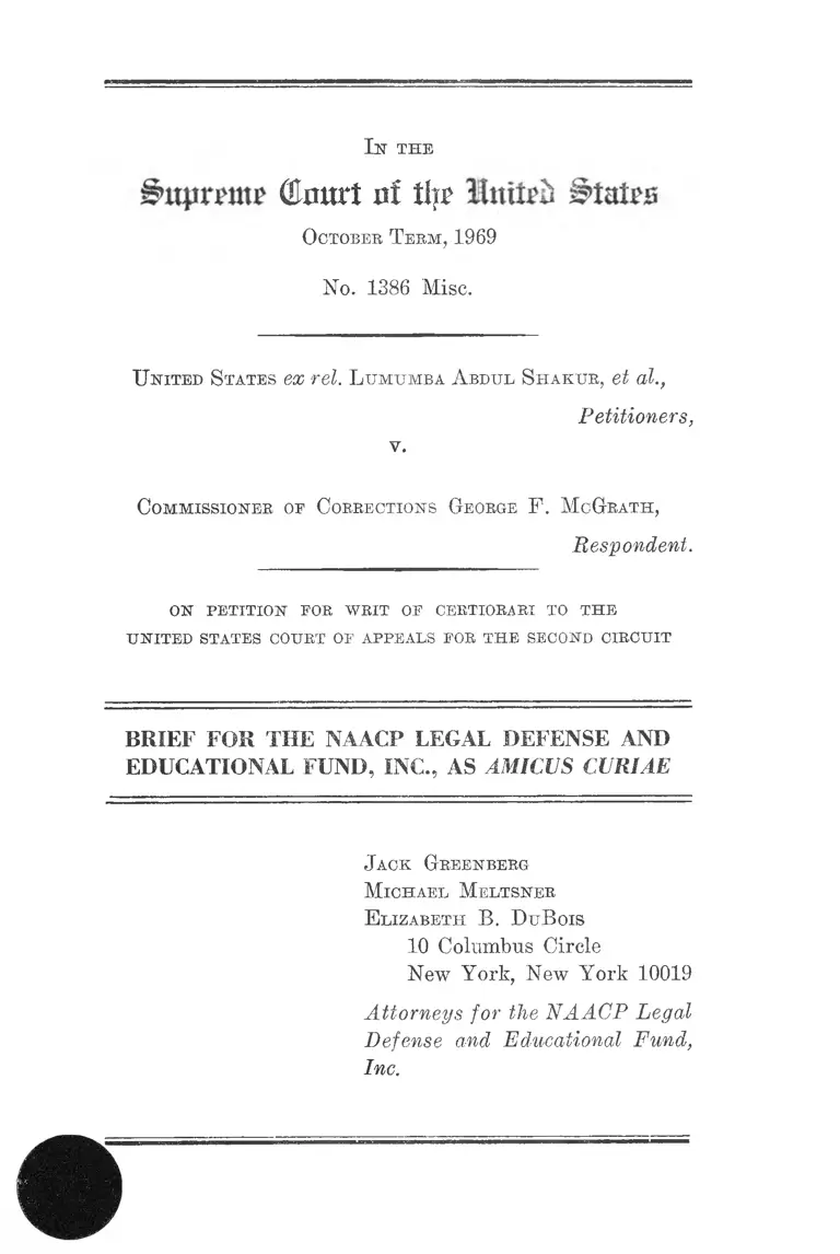 United States v. McGrath Brief Amicus Curiae preview