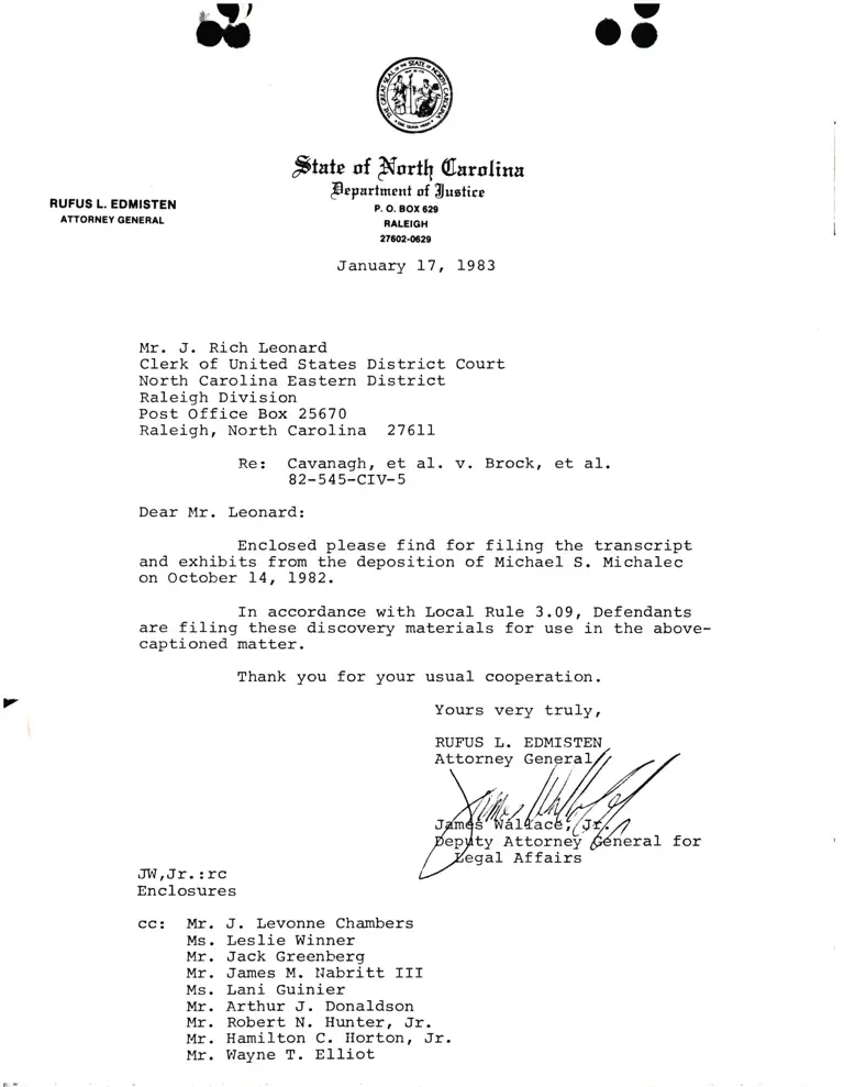 Transcript from the deposition of Michael S. Michalec (Redacted) preview