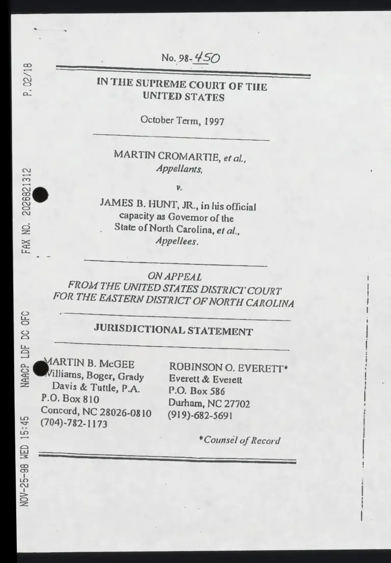 Jurisdictional Statement preview