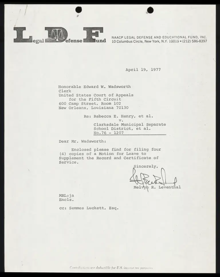 Motion for Leave to Supplement the Record preview