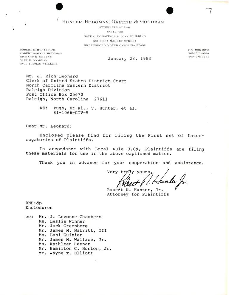Plaintiff's First Set of Interrogatories and Request for Production; Requests for Admission preview